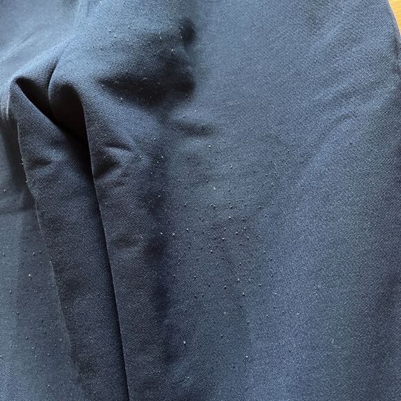 Vintage Roffe Skiwear Pants Insulated Men's Navy Blue Winter Snow USA 30x26 - Picture 13 of 14